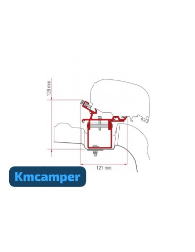 SOPORTE F65 Y F80 VW CRAFTER/MAN L3H3...