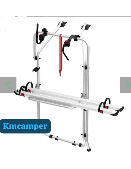 PORTABICICLETA CARRY BIKE VW T5,T6 Y T6.1 DOBLE PUERTA TRASERA 2 BICIS