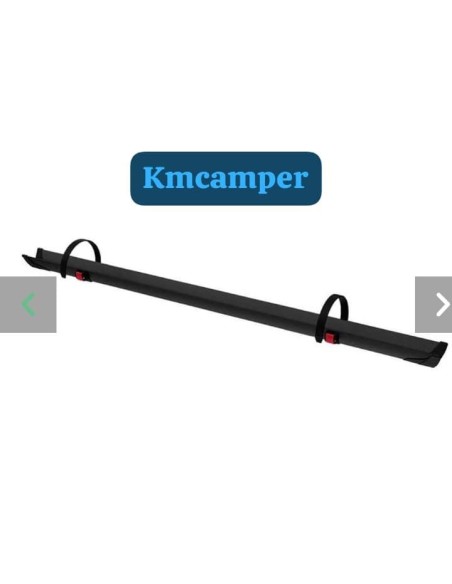 PORTABICICLETAS FIAMMA CARRY BIKE DEEP BLACK PARA VW T5,T6 Y T6. CON DOBLE PUERTA TRASERA (2 BICIS)