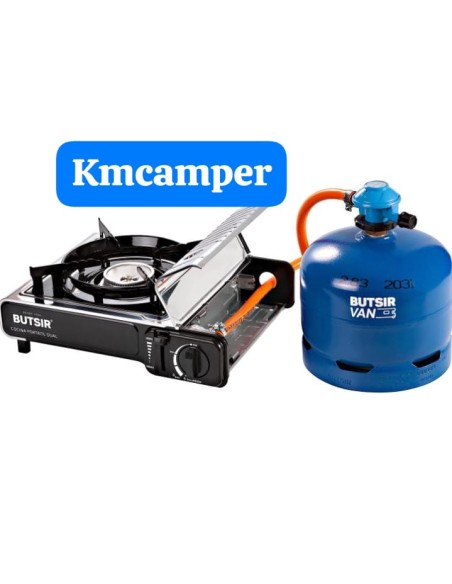 COCINA PORTÁTIL A GAS MS-2000 BUTSIR DUAL