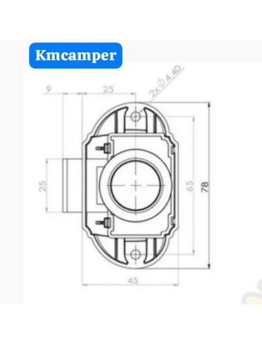 CIERRE PARA PUERTA CON PULSADOR NEGRO