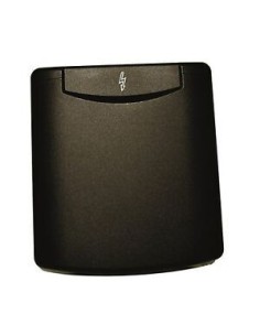 Toma Exterior Negra Tapa Magnética 220v CEE17 2