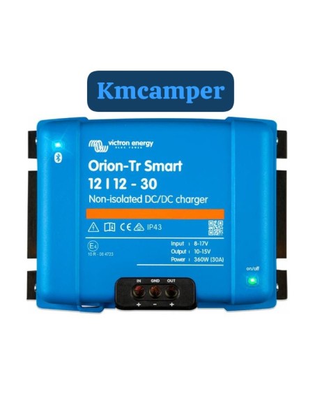 CARGADOR VICTRON DC ORION-TR SMART 12/12 30 NO AISLADO