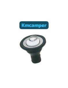 DESAGüE NEGRO RECTO 33MM Ø CON TAPÓN DE SALIDA 25MM 2