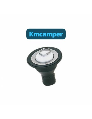 DESAGüE NEGRO RECTO 33MM Ø CON TAPÓN...