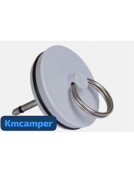 DESAGüE NEGRO RECTO 33MM Ø CON TAPÓN DE SALIDA 25MM