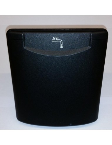 TOMA EXTERIOR AGUA MAGNÉTICA NEGRA