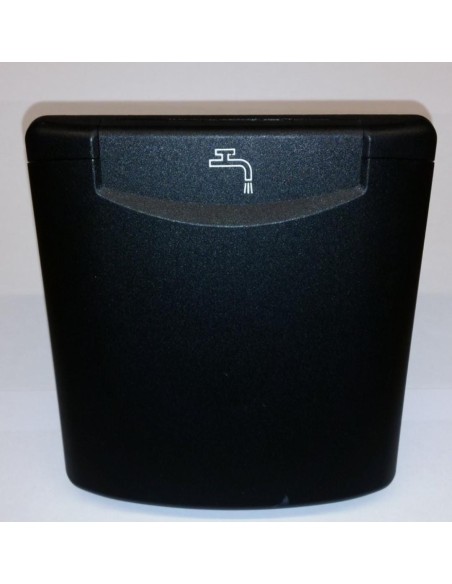 TOMA EXTERIOR AGUA MAGNÉTICA NEGRA