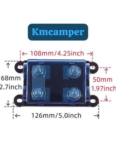 PORTAFUSIBLE MEGA 2 VÍAS