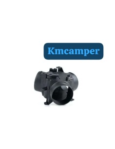 CONECTOR EN Y Ø 60 mm CON REGULADOR DE CAUDAL