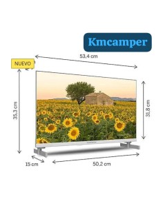 TELEVISOR THOMSON 24" SMART ANDROID 12V-24V 2