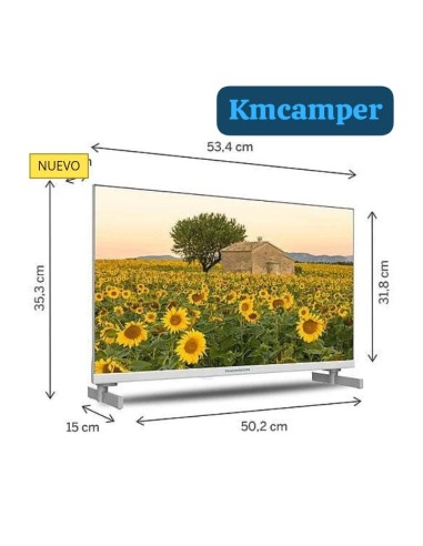 TELEVISOR THOMSON 24" SMART ANDROID...