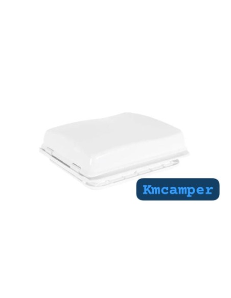 Claraboya con ventilador 28 blanca