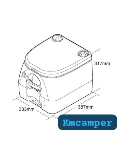 POTTI DOMETIC 972 GRIS