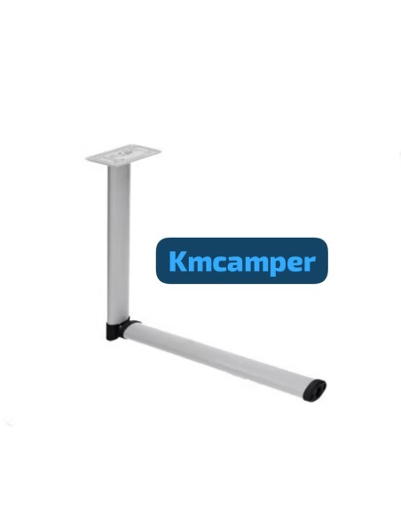 PIE DE MESA 2 POSICIONES EN ALUMINIO