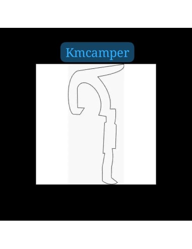 GUÍA ALUMINIO BISAGRA POLYPLASTIC...