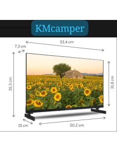 TELEVISOR THOMSON 24" SMART ANDROID 12V-24V NEGRO 2