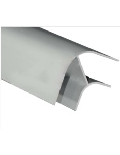 PERFIL ALUMINIO ANGULO CORTO 2M