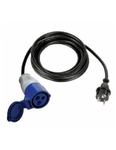 TOMA CEE17 HEMBRA A 230V MACHO(4METROS)