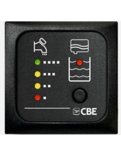 Panel indicador aguas limpias y sucias con sonda