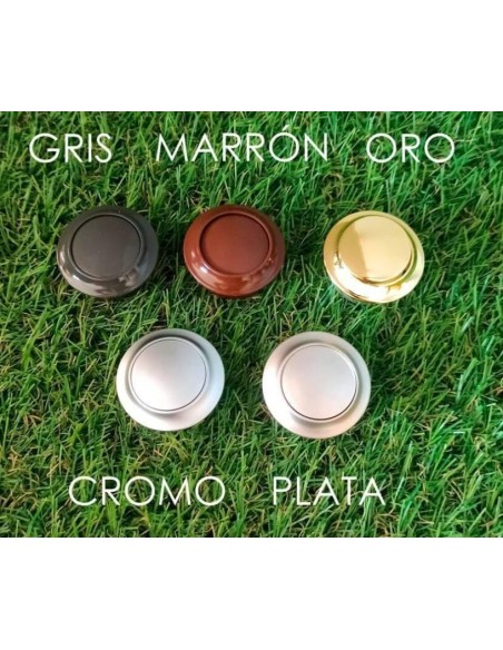 Cierre para puertas con pulsador (Disponible en varios colores)