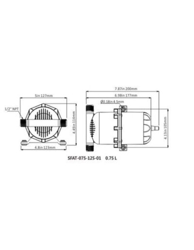 VASO DE EXPANSIÓN SEAFLO (UNIVERSAL)