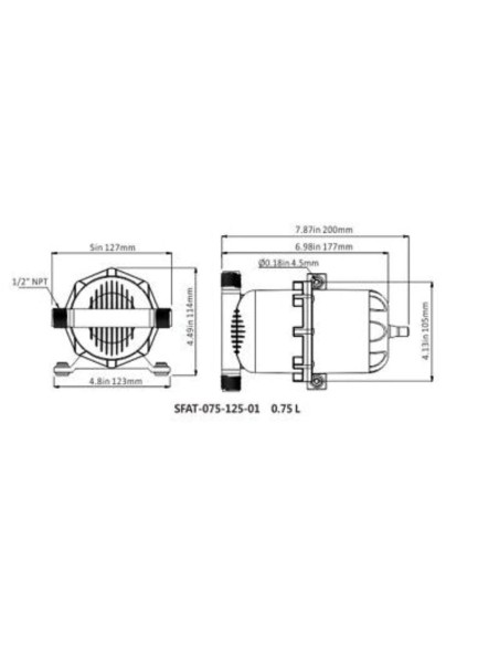 VASO DE EXPANSIÓN SEAFLO (UNIVERSAL)