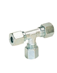 CONECTOR ERMETO EN T DE 8MM