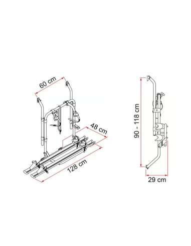 PORTABICIS FIAMMA CARRYBIKE 200D(PARA...