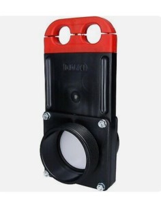 VÁLVULA DE VACIADO A GUILLOTINA 75MM(TIRADOR CORTO)