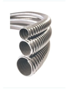 MANGUERA GRIS FLEXIBLE(VARIAS MEDIDAS)