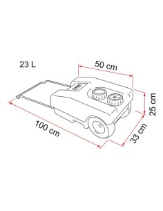 DEPOSITO 23L ROLL TANK AGUAS LIMPIAS 2