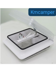 CLARABOYA CON VENTILADOR 28CRISTAL