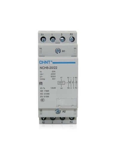 Contactor modular 25A 2NA+2NC 230V