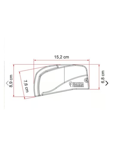 TOLDO FIAMMA F40VAN 270