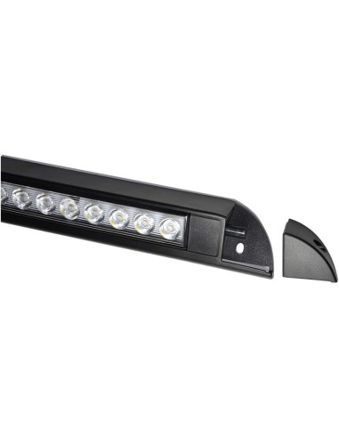 Luz exterior LED, negra, IP67, 3000K,...