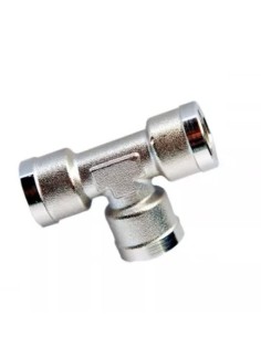 T DE LATÓN HEMBRA TH-1/4