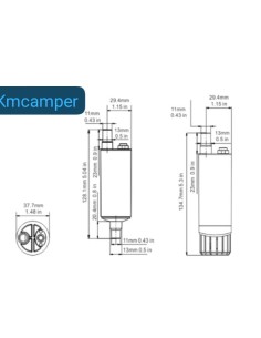 BOMBA SEAFLO SUMERGIBLE O EN LINEA 12,5L / 12V 2