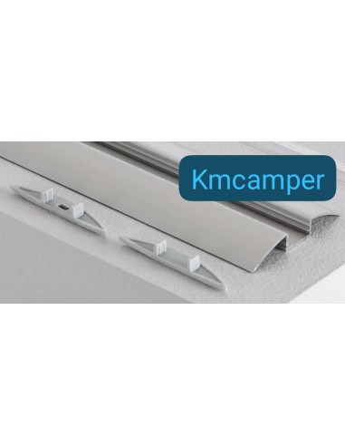 PERFIL ALUMINIO PLANO 1M LEDS