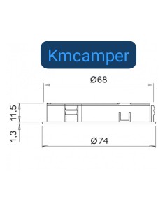 FOCO LED ENCASTRABLE STELLA 2