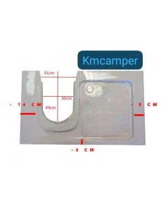 PLATO DE DUCHA COMPATIBLE THETFORD C223 (IZQUIERDO) 2