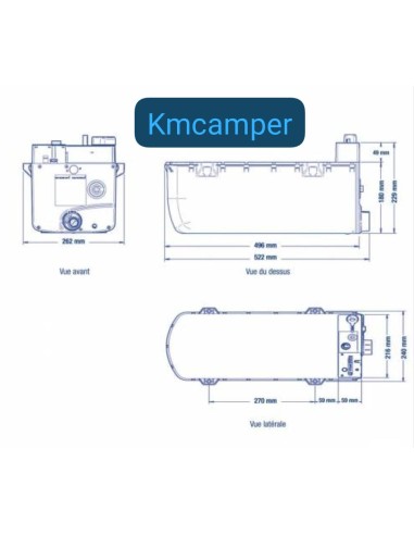BOILER DE WAS WHALE EXPANSE 8L EXTERIOR