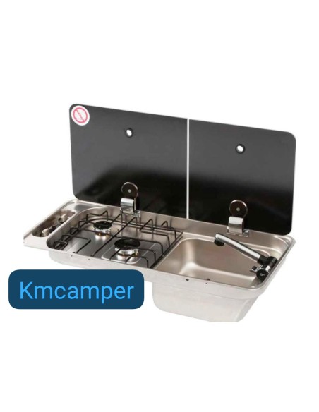 Cocina Fregadero CAN 2 fuegos FL1401