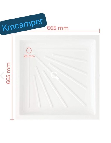 PLATO DE DUCHA DE 66,5 X 66,5