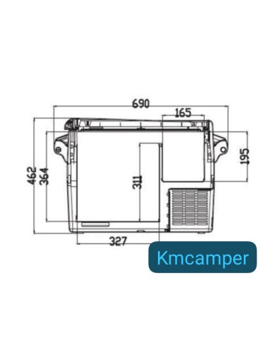 Nevera Coolzone CF45