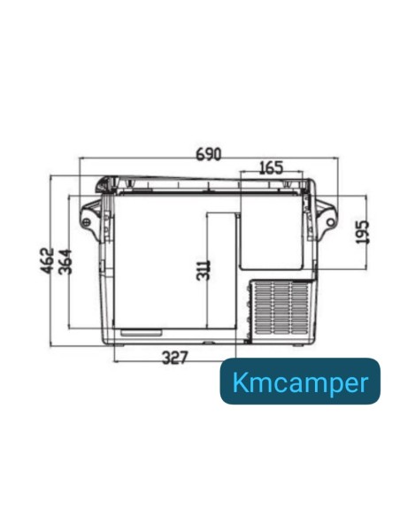 Nevera Coolzone CF45