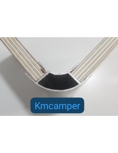 PERFIL ALUMINIO CURVA 2,2M 2