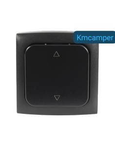 INTERRUPTOR ESCALÓN ELÉCTRICO CON MARCO ANTRACITA