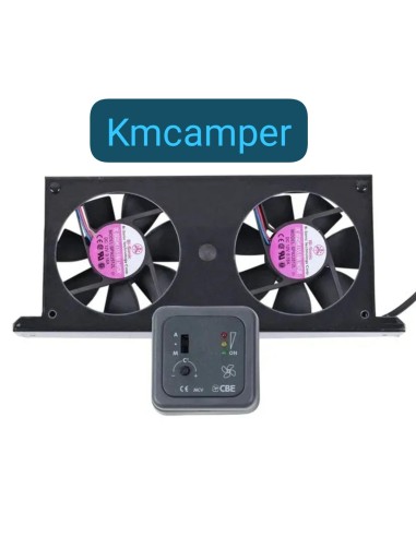 VENTILADOR DOBLE CBE PARA NEVERA