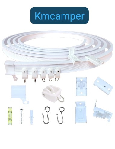 RIEL DE CORTINA FLEXIBLE